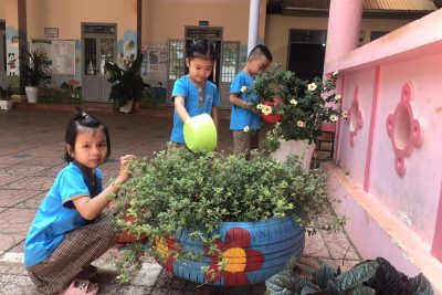 Khi từng mành ghép tìm đúng vị trí, tạo nên sự hài hòa. Một ngày ở trường với bao nhiêu niềm vui ( lớp lá 2 Trường MN Tân Lập Thành)